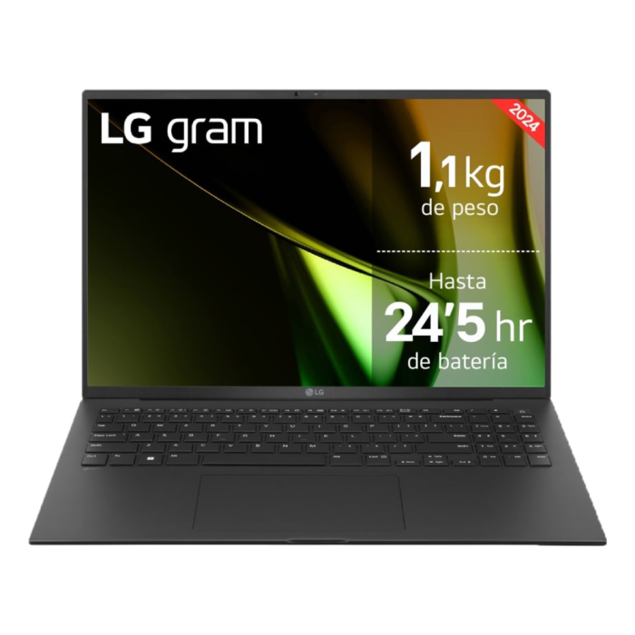 LG Gram 16Z90S-G.AD7BB ordenador portatil Intel Core Ultra 7 155H Portátil 40,6 cm (16") WQXGA 32 GB LPDDR5x-SDRAM 2 TB SSD Wi-Fi 6 (802.11ax) Windows 11 Home Negro LG Gram 16Z90S-G.AD7BB ordenador portatil Intel Core Ultra 7 155H Portátil 40,6 cm (16") WQXGA 32 GB LPDDR5x-SDRAM 2 TB SSD Wi-Fi 6 (802.11ax) Windows 11 Home Negro