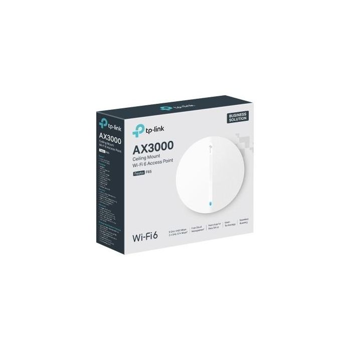 TP-Link Festa F65 Access Point Inalámbrico Wi-Fi 6 AX3000 Doble Banda para Redes Domésticas y Empresariales 4