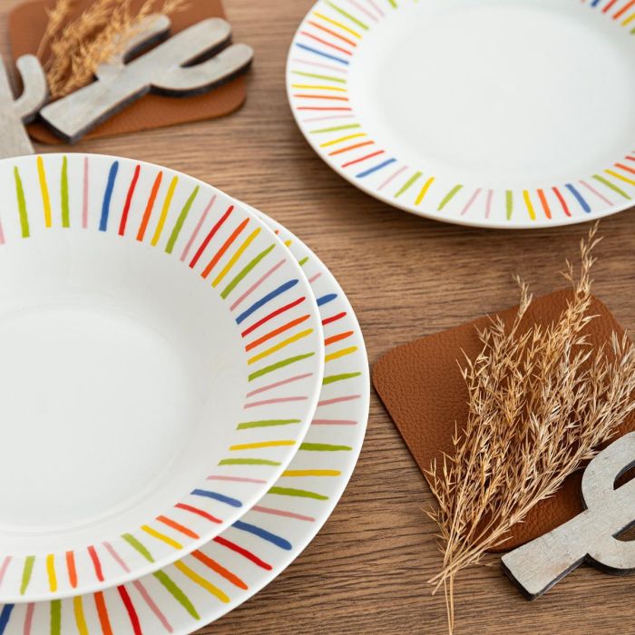 Plato Hondo Porcelana California Quid 20 cm 3