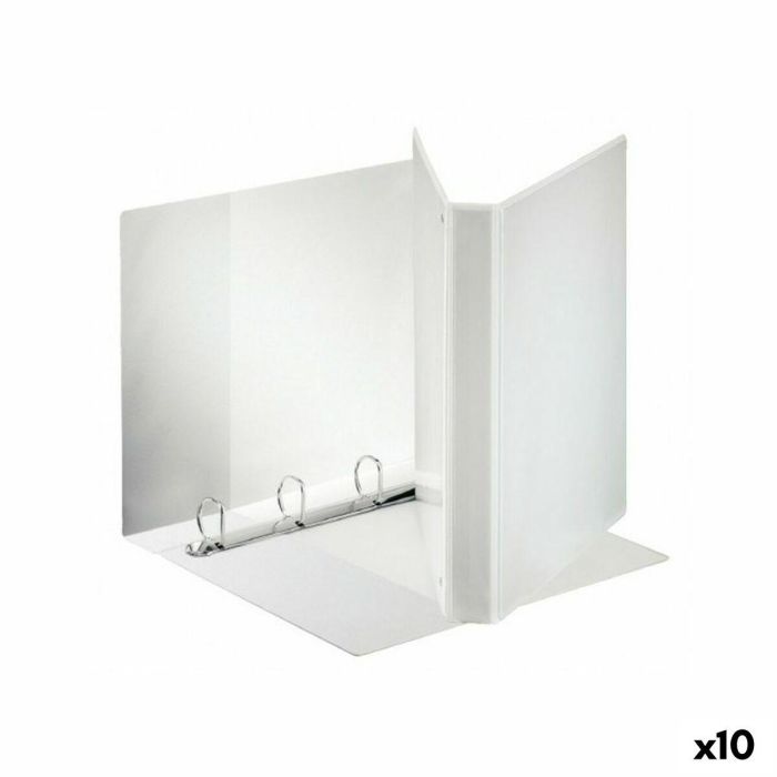 Carpeta de anillas Esselte Blanco A4 (10 Unidades) 0 Carpeta de anillas Esselte Blanco A4 (10 Unidades) 0