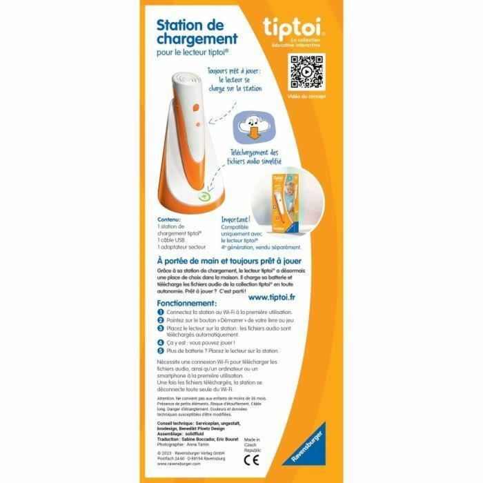 Juego Educativo Ravensburger tiptoi® Station charge 4005556001798 (FR) 1 Juego Educativo Ravensburger tiptoi® Station charge 4005556001798 (FR) 1