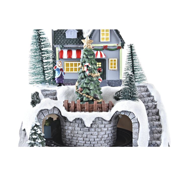Casa Navidad Tradicional DKD Home Decor Multicolor 18 x 20 x 18 cm (2 Unidades) 3 Casa Navidad Tradicional DKD Home Decor Multicolor 18 x 20 x 18 cm (2 Unidades) 3