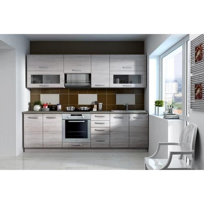 Mueble bajo 4 cajones con encimera - acabado roble Sonoma - L 40 x P 51,6 x H 85 cm - LASSEN 2 Mueble bajo 4 cajones con encimera - acabado roble Sonoma - L 40 x P 51,6 x H 85 cm - LASSEN 2