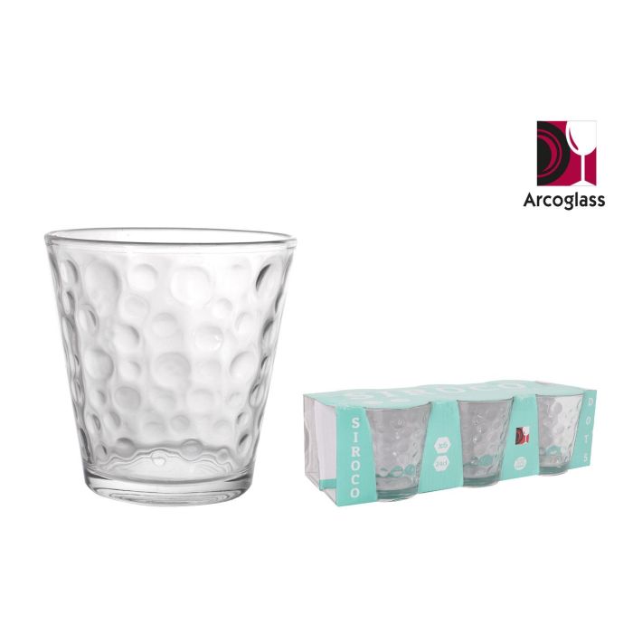 Set de 6 vasos Siroco Dots 250 ml - La Mediterranea (12 Cajas) Set de 6 vasos Siroco Dots 250 ml - La Mediterranea (12 Cajas)