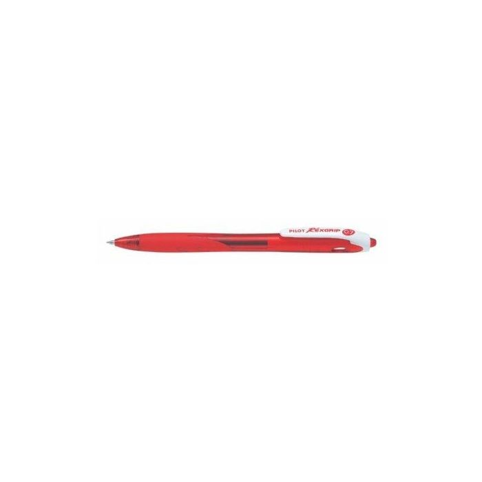Boligrafo Pilot Rexgrip Rojo (Set de 12) Boligrafo Pilot Rexgrip Rojo (Set de 12)