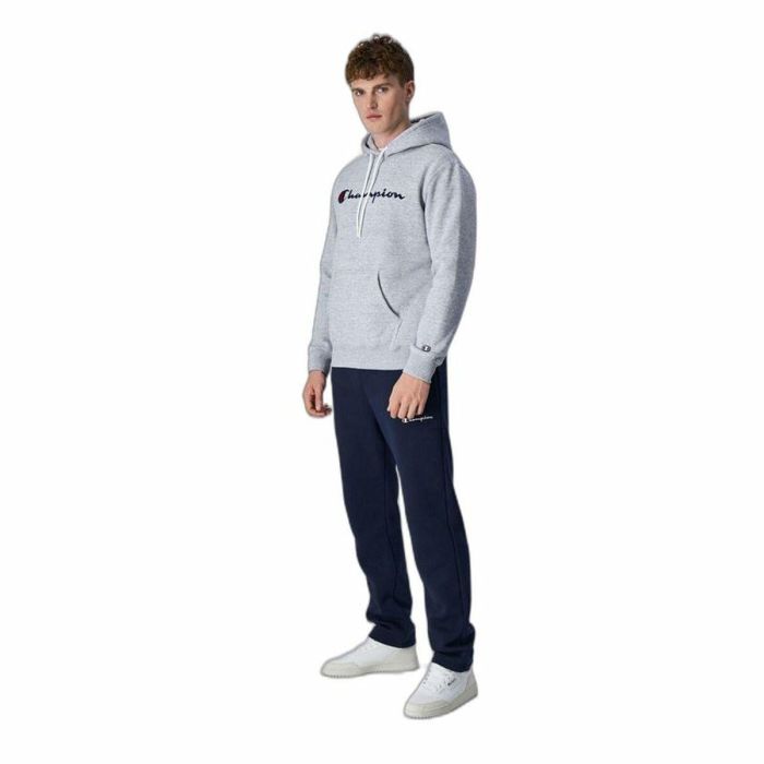 Sudadera con Capucha Hombre Champion Legacy Gris 3 Sudadera con Capucha Hombre Champion Legacy Gris 3