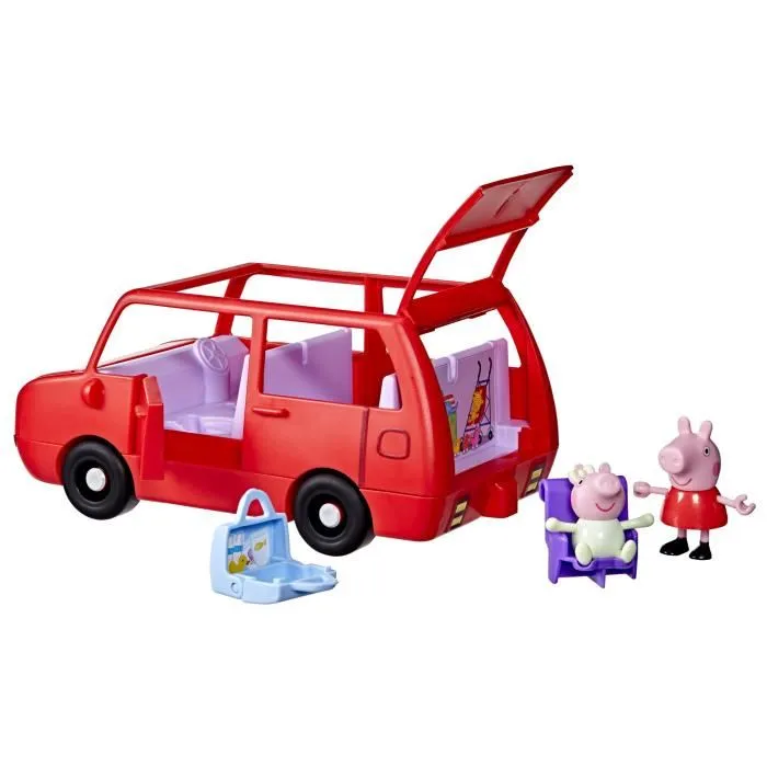 Hasbro Peppa Pig El Gran Coche Familiar HASG05415L0 Set con Vehículo y 2 Figuras para Niños de 3 Años en Adelante Hasbro Peppa Pig El Gran Coche Familiar HASG05415L0 Set con Vehículo y 2 Figuras para Niños de 3 Años en Adelante