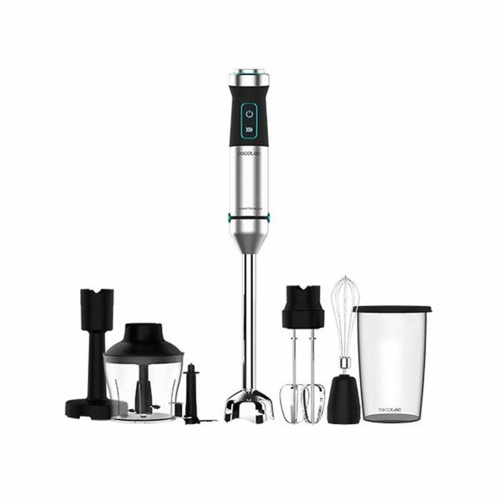 Batidora de Mano Power TitanBlack 1500 XL PerfectCream & Crush Cecotec 1500 W