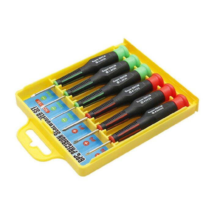 Set de Destornilladores Ferrestock Phillips (6 pcs) 0 Set de Destornilladores Ferrestock Phillips (6 pcs) 0