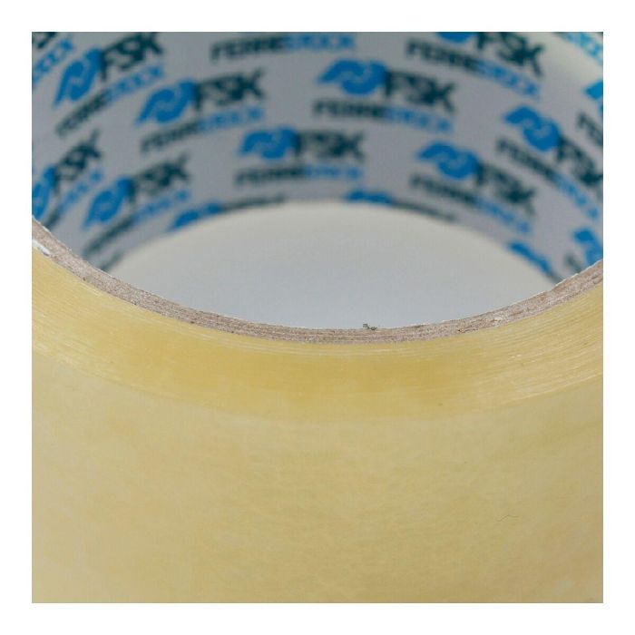 Cinta Adhesiva Ferrestock 6 pcs Transparente 66 m x 50 mm 2 Cinta Adhesiva Ferrestock 6 pcs Transparente 66 m x 50 mm 2