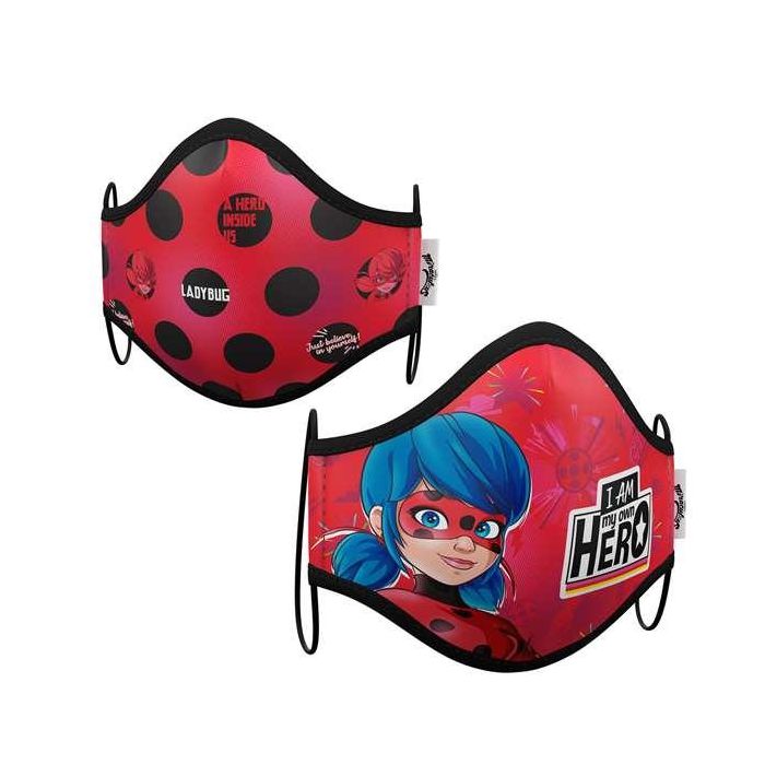 My Other Me Mascarilla Higiénica Ladybug Premium Talla 3-5 Años 1
