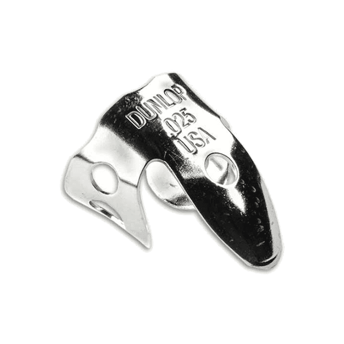 Dunlop Pack 50 Púas Dedo Nickel Silver Mini .025" (0.63 Mm)