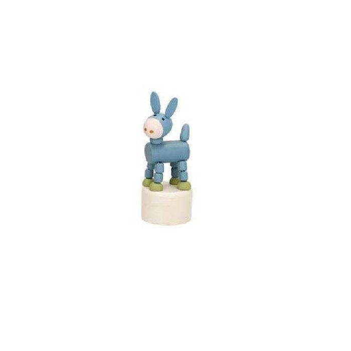 Womax Marioneta de Madera Animales Surtidos, 9 cm - Ideal para Niños +3 Años de Color Baby