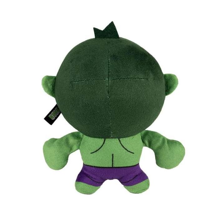 Cerdá Muñeco de Peluche para Perro, Tema Marvel Avengers, 13.0 x 18.0 x 22.0 cm, Tono Verde, Edad Mínima Recomendada: 3 Años 6