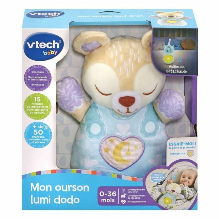Vtech Baby VT3417765398056 Oso de Peluche My Lumi Dodo para Bebé con Luz y Sonido 1 Vtech Baby VT3417765398056 Oso de Peluche My Lumi Dodo para Bebé con Luz y Sonido 1