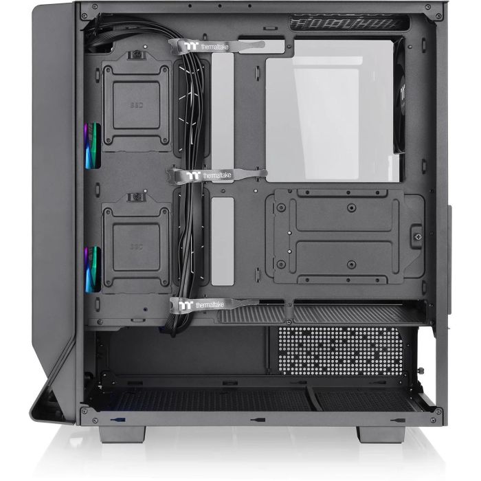 Thermaltake Ceres 330 TG ARGB Black – Torre Midi PC Gaming Negro, Vidrio Templado, ATX, EATX, micro ATX, Mini-ITX 2