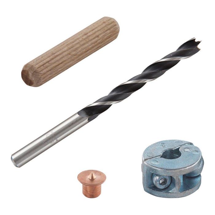 Wolfcraft 2917000 Juego de espigas de 28 piezas ø8mm para uniones de madera 0 Wolfcraft 2917000 Juego de espigas de 28 piezas ø8mm para uniones de madera 0