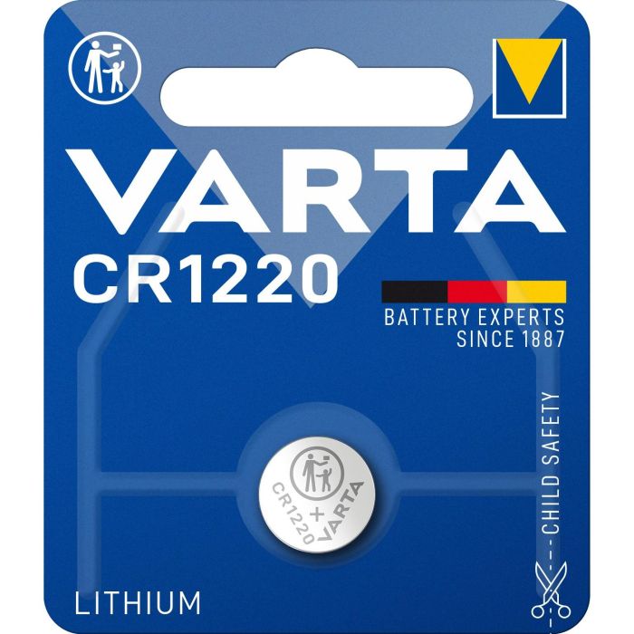 Varta 6220112401 Pila de Botón Litio CR1220 35mAh para Electrónica 1