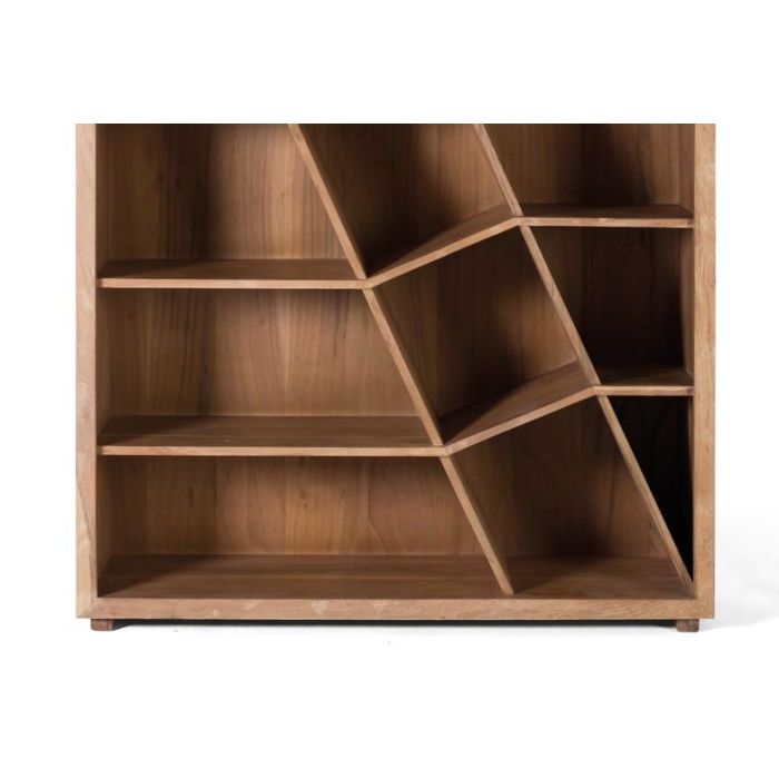 Giner y Colomer Librería Madera de Mango Marrón 180x120x40 cm Sin Montaje 4 Giner y Colomer Librería Madera de Mango Marrón 180x120x40 cm Sin Montaje 4