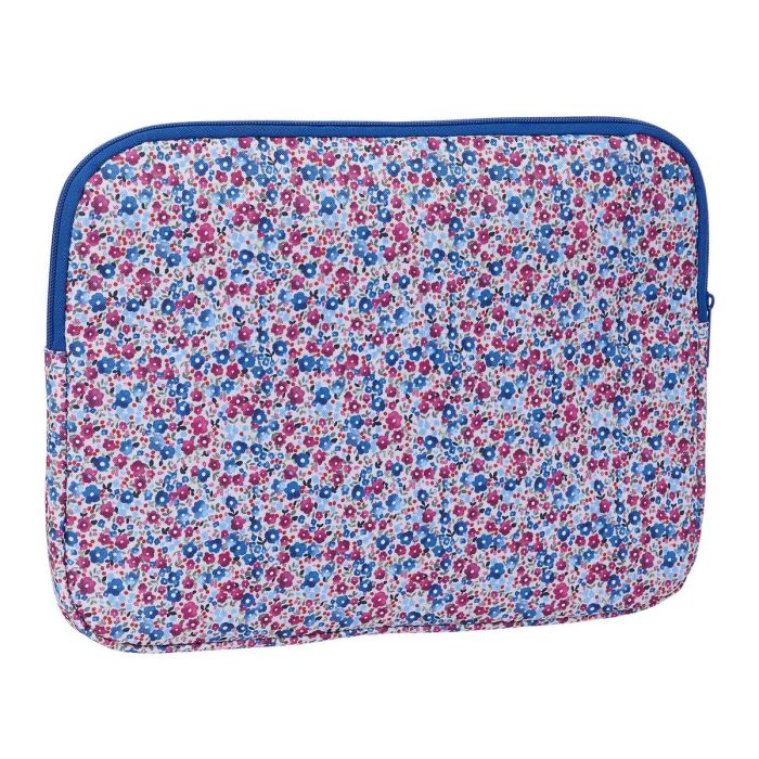 Funda para Portátil Nait Nait Flores coimbra azul Azul 34 x 25 x 2 cm 1 Funda para Portátil Nait Nait Flores coimbra azul Azul 34 x 25 x 2 cm 1