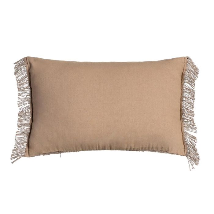 Cojín Marrón Algodón-Poliéster 30 X 50 cm