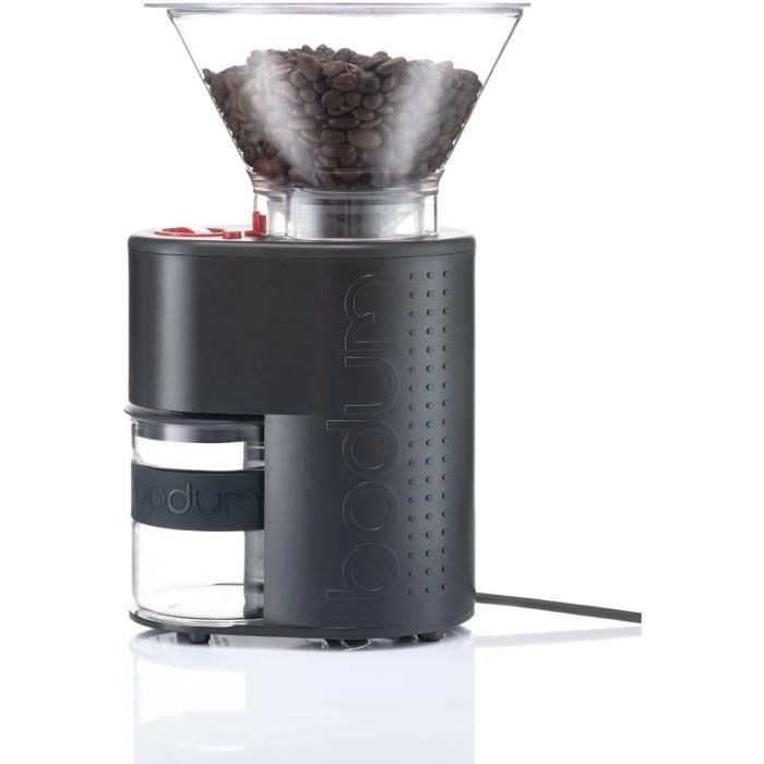 Molinillo de café eléctrico - BODUM - BISTRO 10903-01EURO-3 - Molinillo de acero inoxidable Molinillo de café eléctrico - BODUM - BISTRO 10903-01EURO-3 - Molinillo de acero inoxidable