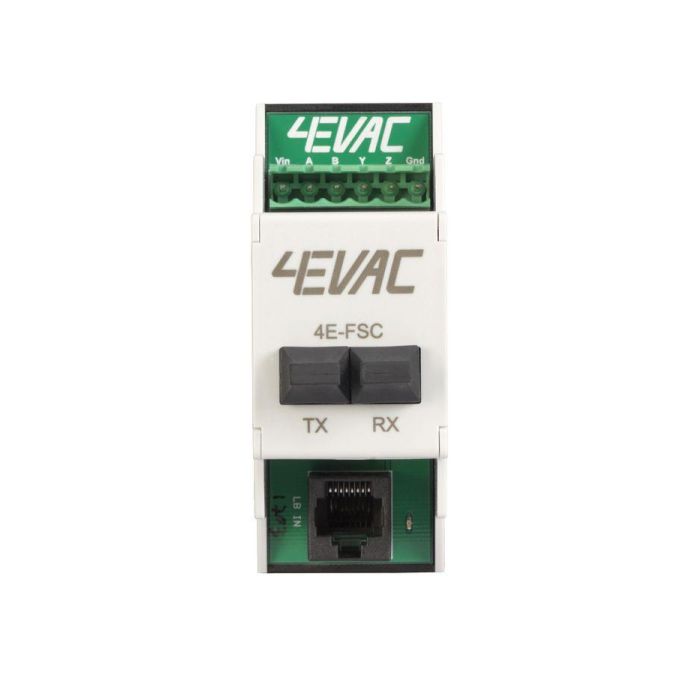 4EVAC Fibre-optic interface module CAT5 to 2xSC (Multi-mode) 4EVAC Fibre-optic interface module CAT5 to 2xSC (Multi-mode)