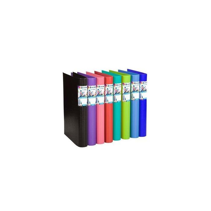 Carpeta De Anillas Carchivo Foam Style Polipropileno A4 4 An.Mixta 25Mm Azul Oscuro (Set de 4)