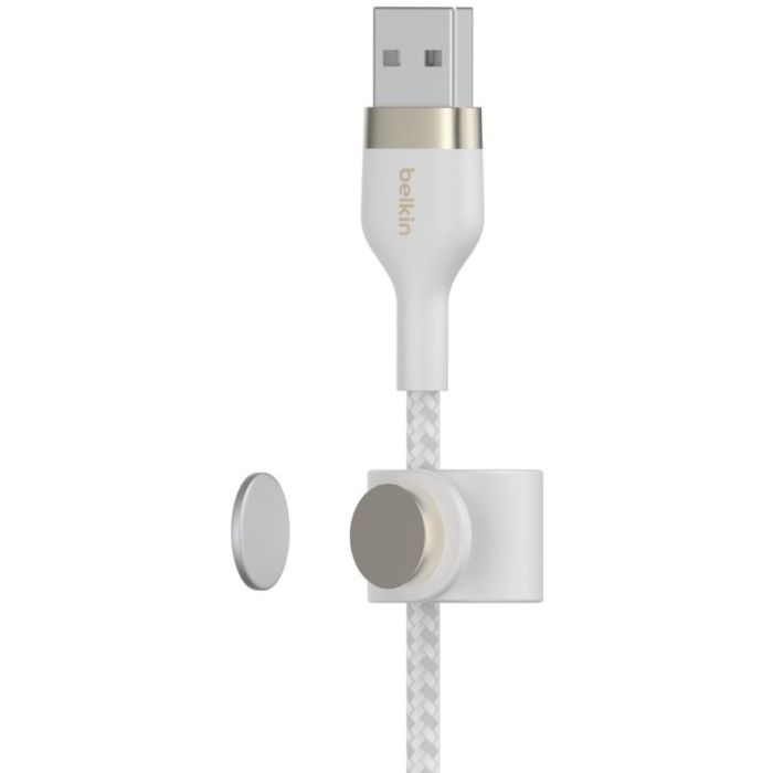 Belkin CAA010BT2MWH Cable Lightning/USB-A Certificado Apple, 2m, Blanco 4