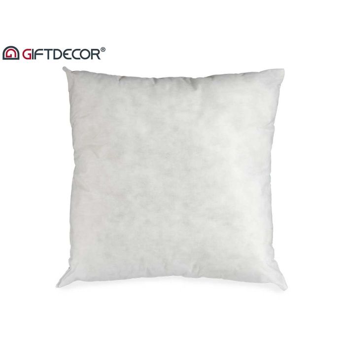 Giftdecor Relleno Cojin 60x60 cm 550gr Blanco Polipropileno (Set de 5) 1