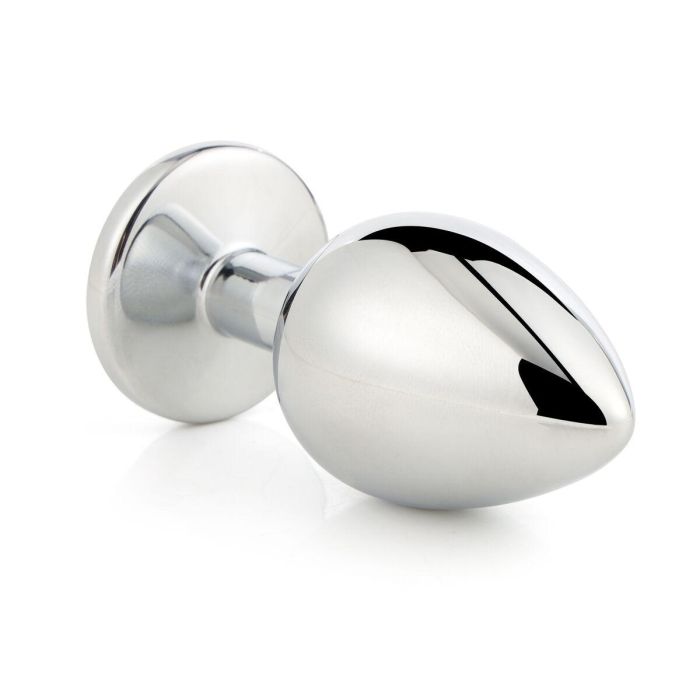 Plug Anal Dream Toys Gleaming Love Plateado 3 Plug Anal Dream Toys Gleaming Love Plateado 3