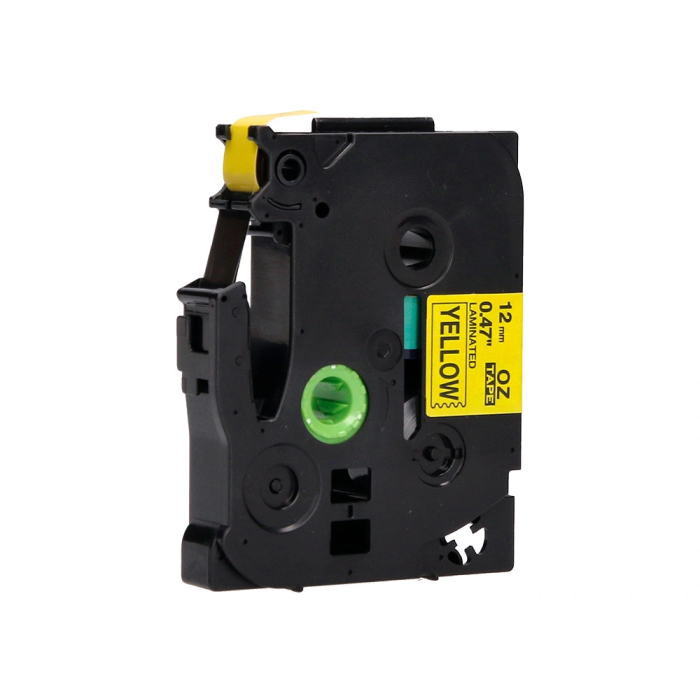 Q-connect TZE-631 Cinta Compatible Brother Etiquetadora, Amarillo-Negro, 12mm Ancho, 8m Largo Q-connect TZE-631 Cinta Compatible Brother Etiquetadora, Amarillo-Negro, 12mm Ancho, 8m Largo