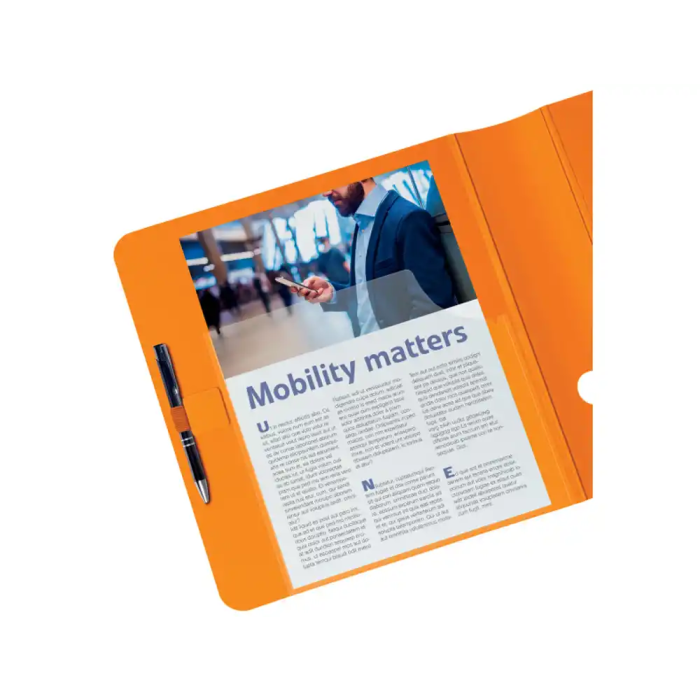 Archivador Palanca Leitz Urban Chic A4 180º 82Mm Gris (Set de 5) 2