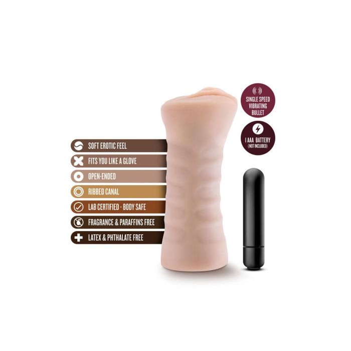 Masturbador Masculino Blush M for Men Carne 6 Masturbador Masculino Blush M for Men Carne 6