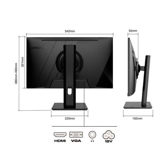 Pantalla para PC - JAPANNEXT - 23.8 FHD - IPS - 60Hz - Soporte ergonómico 4 Pantalla para PC - JAPANNEXT - 23.8 FHD - IPS - 60Hz - Soporte ergonómico 4
