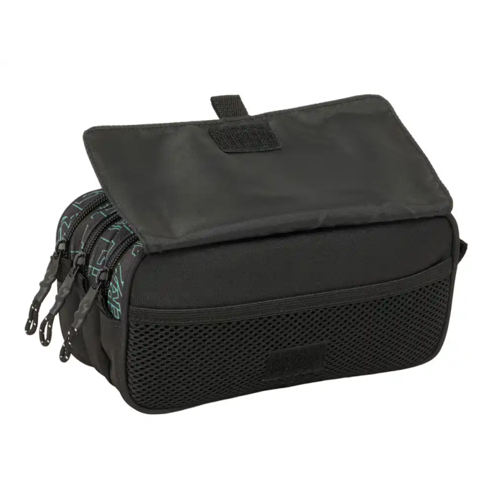 Portatodo Triple Nerf Game Negro 21,5 x 10 x 8 cm 3 Portatodo Triple Nerf Game Negro 21,5 x 10 x 8 cm 3