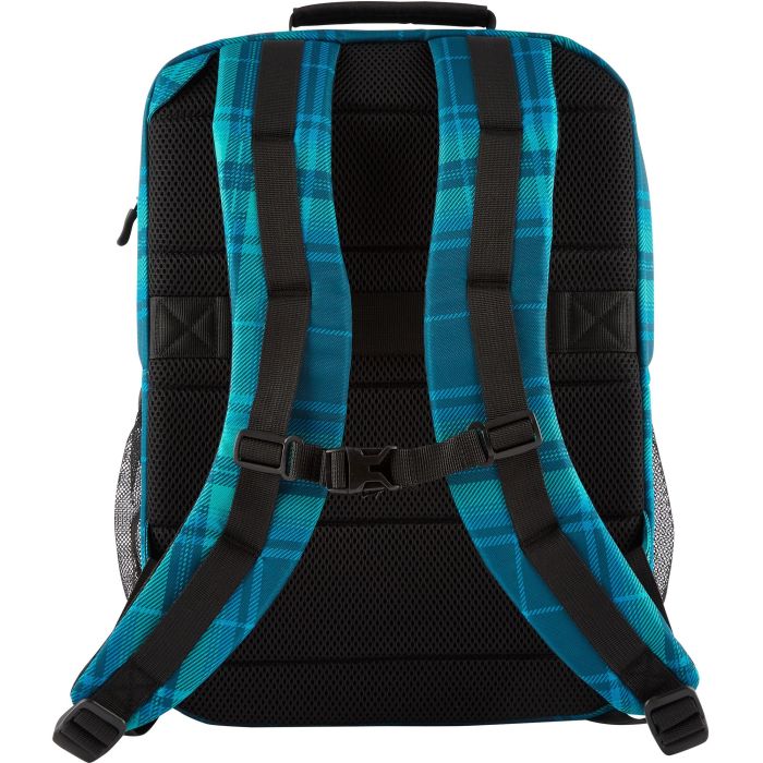 HP Mochila Campus XL Tartan plaid para Portátil 16.1" - Diseño a Cuadros - Poliéster/Poliespuma - Azul 6 HP Mochila Campus XL Tartan plaid para Portátil 16.1" - Diseño a Cuadros - Poliéster/Poliespuma - Azul 6