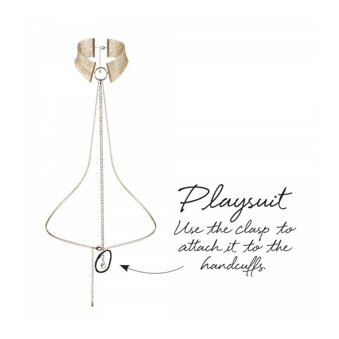 Collar Metálico Oro Bijoux Indiscrets 145 3