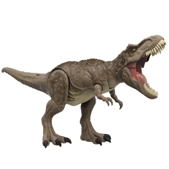 Figura de acción de ataque despiadado del tiranosaurio de Jurassic World HXF53 1