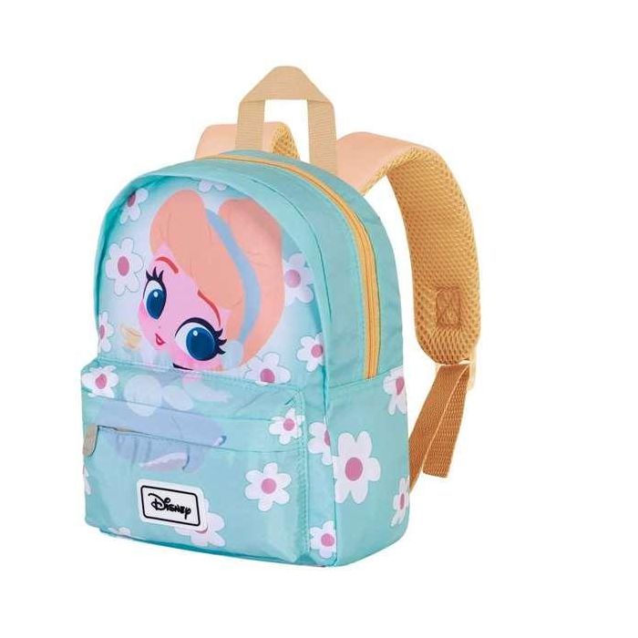 Karactermania Mochila Preescolar Cenicienta Cup 22 x 9 x 27 cm Turquesa Poliéster Compartimento Cremallera Bolsillo Frontal Trasera Acolchada 1