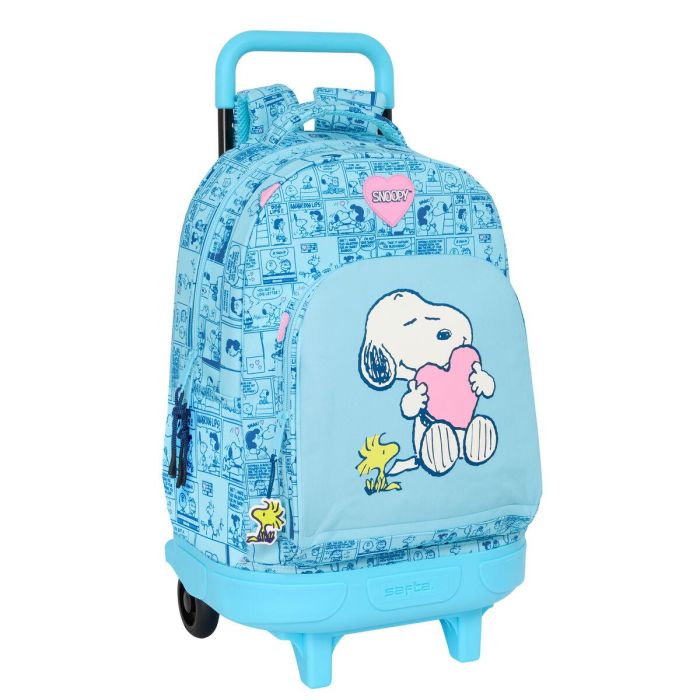 Mochila Escolar Snoopy Love Azul 33 x 45 x 22 cm 0 Mochila Escolar Snoopy Love Azul 33 x 45 x 22 cm 0