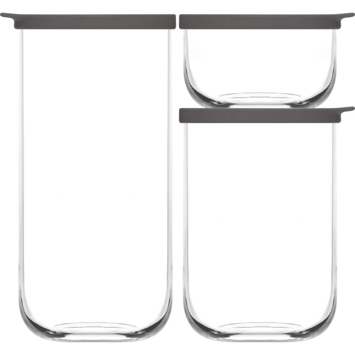Lav Set 3 Botes con Tapa - 380 cc, 1L y 1.4L - Colección Duo (6 Cajas) 8 Lav Set 3 Botes con Tapa - 380 cc, 1L y 1.4L - Colección Duo (6 Cajas) 8