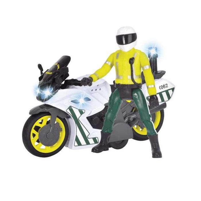 Moto fricción guardia civil con figura, luz y sonido 17 cm 6 Moto fricción guardia civil con figura, luz y sonido 17 cm 6