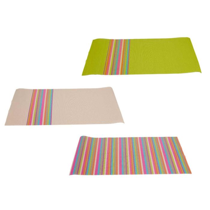 Salvamantel 30X45 Rayas Varios Col Surtidos Kinvara (72 Unidades) 1 Salvamantel 30X45 Rayas Varios Col Surtidos Kinvara (72 Unidades) 1