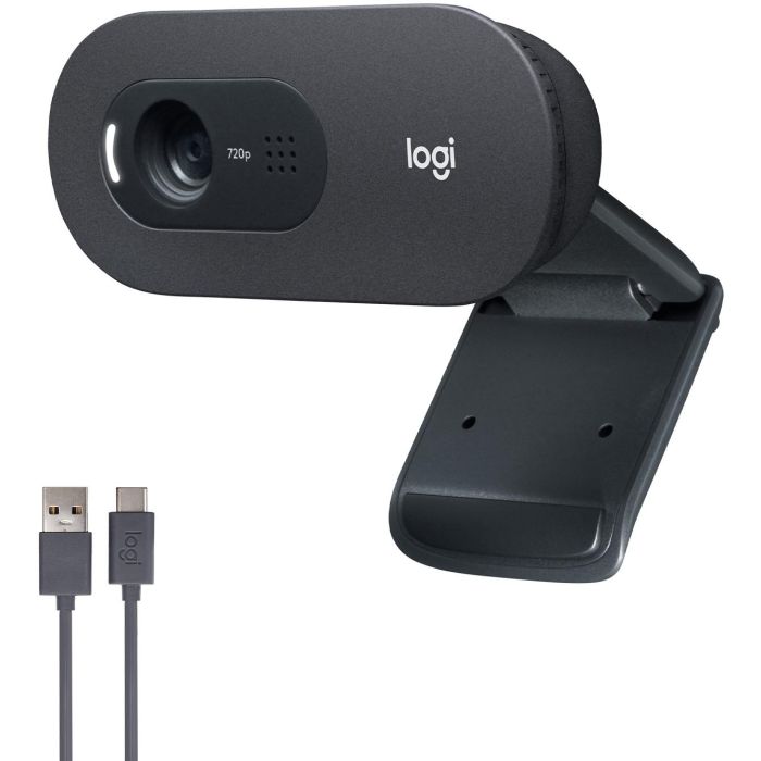 Logitech C505 Webcam HD 720p Micrófono Reducción Ruido, Corrección Luz Auto, Campo Visión 60°, Cable USB-A Largo 10 Logitech C505 Webcam HD 720p Micrófono Reducción Ruido, Corrección Luz Auto, Campo Visión 60°, Cable USB-A Largo 10
