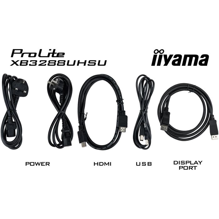 iiyama ProLite XB3288UHSU-B5 Monitor 32" 81,3cm 4K UHD LED 60Hz 3ms 2xHDMI DP LS Negro 2 iiyama ProLite XB3288UHSU-B5 Monitor 32" 81,3cm 4K UHD LED 60Hz 3ms 2xHDMI DP LS Negro 2