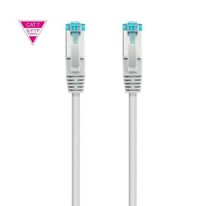 Cable de Red Rígido FTP Categoría 7 NANOCABLE 10.20.1707 Gris 7 m 1