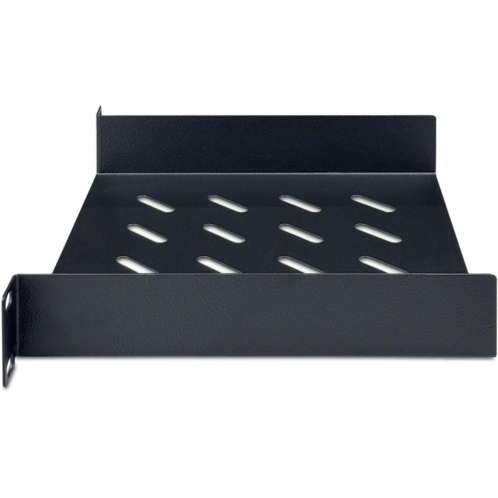 Digitus Estante 1U 254 mm (10") Negro Cajón Metálico para Rack Acero 1