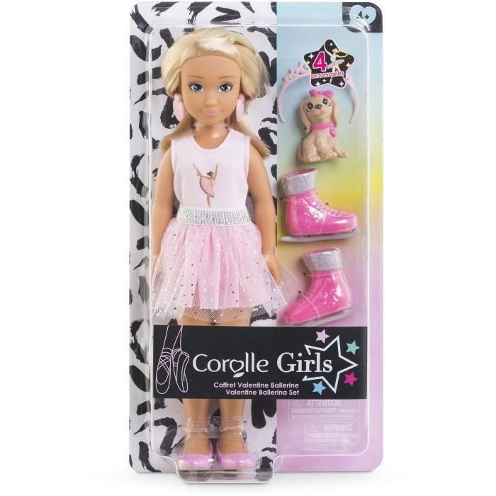 Corolle COR1713431849040 Muñeca de Moda Bailarina de San Valentín 28 cm, 4 Accesorios, para Niñas 4+ Años 2
