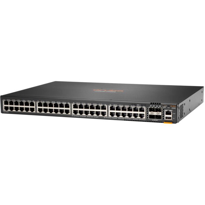 HPE Aruba Networking 6200F 48G 4SFP+ Switch gestionado L3 Gigabit Ethernet 48 puertos 10/100/1000 4 SFP+ Montaje en rack 1U